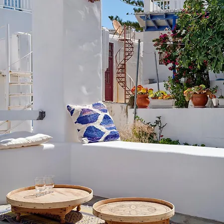 Center - Cycladic House On 3 Levels Tatil Evi *